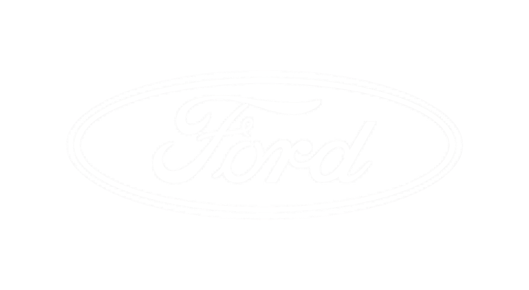 logo ford blanc